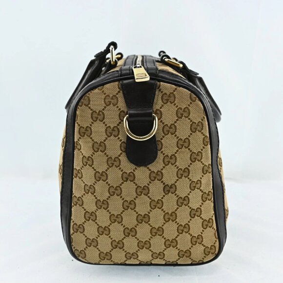 Authentic GUCCI Sherry Line Boston Bag GG Canvas bsj630-112725 - Picture 3 of 16